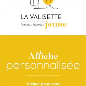 Affiche personnalisée